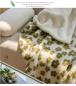 Preview: 360Home Plüsch Sofadecke aus Vlies in Koralle Bettdecke Kuscheldecke